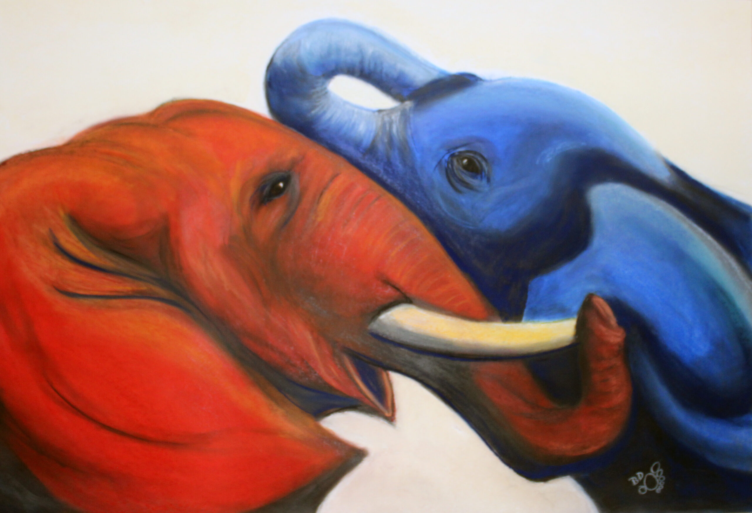 Elephants fardes